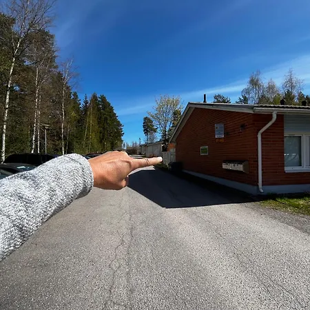 Rauhallinen Rivitalon Paeaety Lägenhet *